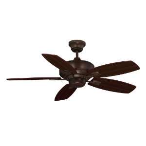   Fan, Espresso Finish with Walnut Blade with Cream Frosted Glass Home