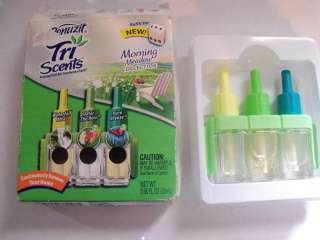   Tri Scents Scented Oil Air Freshner 1 Refill Morning Meadow COLLECTION