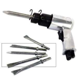 Air Hammer Chisel with 4 Chisel Set   190MM