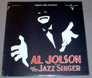 AL JOLSON THE JAZZ SINGER SEALED LP RADIO SHOW  