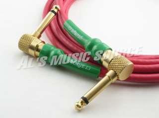 George Ls Master Series Red Green Cable 15FT R/R Brass  