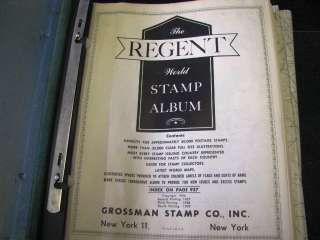 Regent World Stamp Albums  
