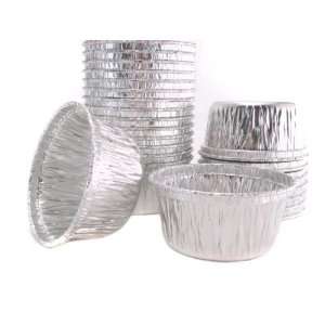  Individual aluminum foil cups, 4 oz   #1400 Kitchen 