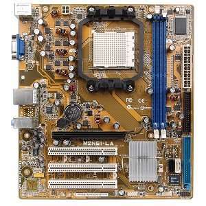   Socket AM2 micro ATX Motherboard w/Video, Audio & LAN Computers