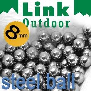 100 8mm Steel Balls For bike Bearing Slingshot ammo  