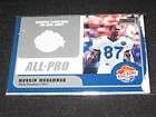   MUHAMMAD TOPPS CERTIFIED AUTHENTIC PRO BOWL WORN GAME USED JERSEY CARD