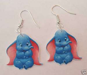 Dumbo earrings dumbo,disney,elephant,animals,dangle,fun  