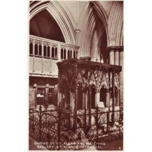 Birthday Greetings Card English Church Hertfordshire St Alban 