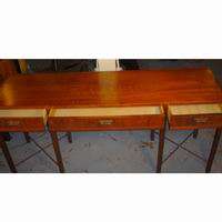 Vintage Founders Mahogany Console Table  