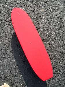 Vintage old 1960s sidewalk red skateboard surfboard skater steel 