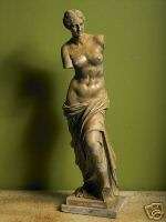 Roman Venus de Milo Greek Aphrodite Goddes statue bust  