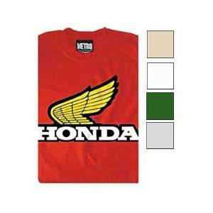  Metro Racing Vintage T Shirts   Honda Large Red 
