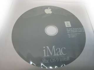 Apple iMac iBook PowerBook Power Mac G3 G4 691 3658 A OS 9 Install 