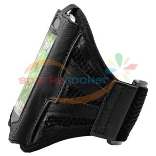 SPORTS Black Armband Skin Case Cover FOR iTOUCH Apple iPod Touch 4 4G 