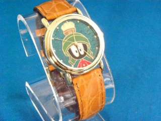 NEW VINTAGE ARMITRON MENS MARVIN THE MARTIAN WARNER BROTHERS WATCH 