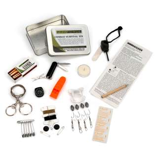   Survival Tin Kit – Camping / Hiking Emergency Equipment – 31150