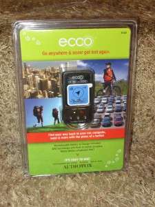 Audiovox ECCO Personal Pocket GPS Tracker Locator *BRAND NEW*  