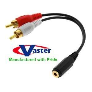  10 Pca / Pack, Stereo Splitter Audio Video Cable (Stereo 