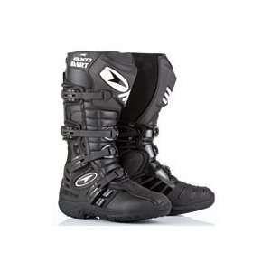  AXO Dart Motorcycle Boots (Size 9, Black) Automotive