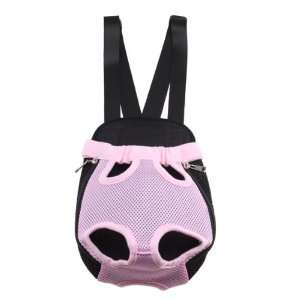    Nylon Pet Dog Backpack Carrier   XLarge, Pink
