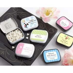    Baby Shower and Christening Mint Tin Favors   Set of 24 Baby