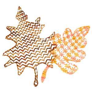 Brother/Babylock Embroidery Machine Card FALL COLORS  