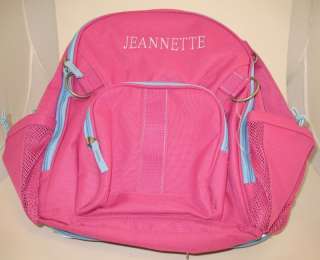 Pottery Barn Kids FAIRFAX BACKPACK Large Pink JEANNETTE  