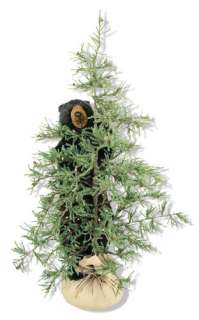 Ditz Designs 6 TAHOE Christmas Tree Black Bear Lighted 72 Holiday 