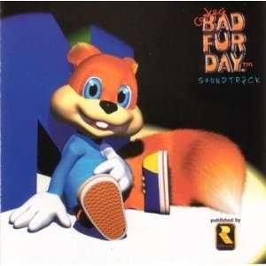  Conkers Bad Fur Day Nintendo 64 Game Soundtrack CD 