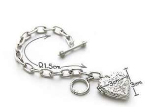 H4513 New Fashion Jewelry Silver Heart Bracelet Bangles  