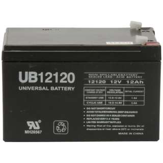 Universal D5744ALT5 UB12120 Sealed Lead Acid Battery 661799682084 