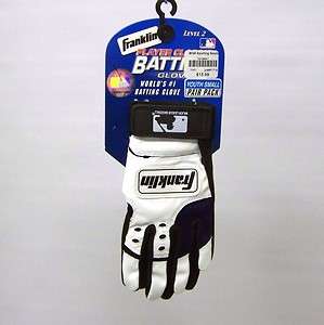   Level 2 Player Classic Batting Gloves, Youth Size Small  