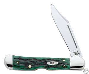 CASE XX KNIVES BERMUDA GREEN MINI COPPERLOCK KNIFE 9723  