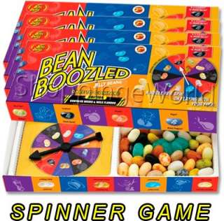 Pack BEAN BOOZLED Spinner Game 3.5oz Jelly Belly ~ Weird & Wild 
