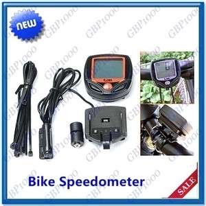 LCD Bike Bicycle Cycling Sport Computer Odometer Speedometer Water 