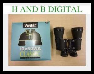 Vivitar Classic Series 10x50 WA Binocular 019643346659  