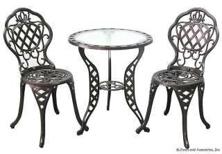 Innova Regis Outdoor Patio Bistro Table Chair Set C659 59, 25  