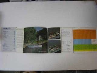 Alumacraft vintage 1970 Boat Sales Catalog Brochure  