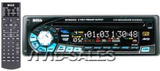 BOSS AUDIO BV6000 INDASH DVD/VCD//CD/AM/FM PLAYER CAR STEREO RADIO 