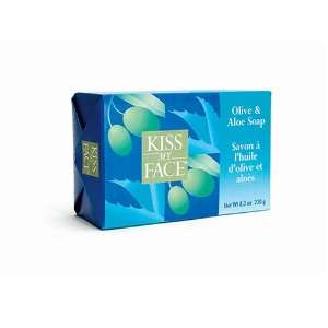   Kiss My Face Olive & Aloe Bar Soap, 8 Ounce Bars (Pack of 8) Beauty