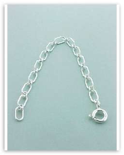  sterling silver necklace chain extender 5 inch chain extenders 