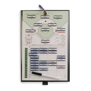 Athletic Specialties Coacher Magnetic Baseball Line Up Board  