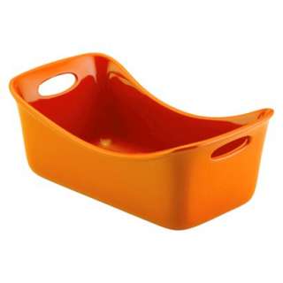 Rachael Ray Stoneware Orange Loaf Pan   9x5.Opens in a new window