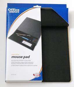 MOUSE PAD EXECUTIVE DESK PROTECTOR BUSINESS CARDS PENS  