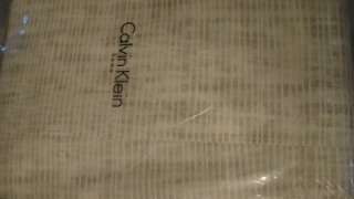 CALVIN KLEIN ANTIQUE WASH LUFFA FULL FITTED SHEET NEW  