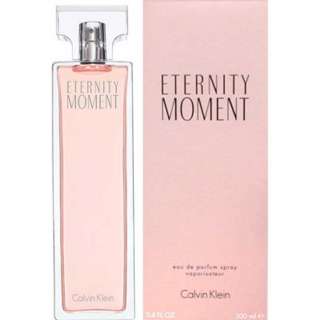 ETERNITY MOMENT by Calvin Klein 3.3 EDP 3.4 Perfume NIB 088300139491 