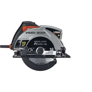 Black & Decker CS1030L 13 Amp 7 1/4 Inch Laser Circular Saw with Soft 