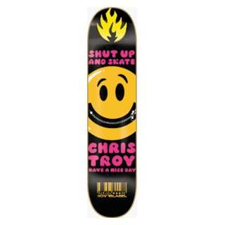   Label Skateboards Troy Shut Up Deck 8.25 Blacklight