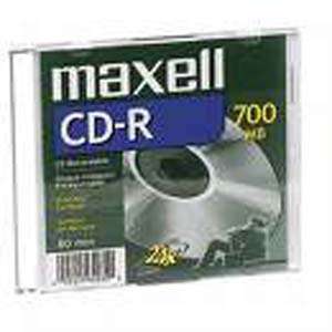  Maxell 80 Minute 700mb Cd Rs   100 Pack On Spindle Blank White Cds 