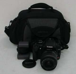 CANON EOS Rebel XTi Digital SLR Camera w 18 55mm Lens 0013803066098 